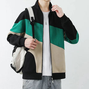 Lucero Color - block Jacket - Hayes Carter