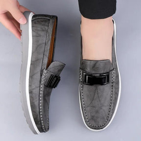 Murano Genuine Leather Loafers - Hayes Carter