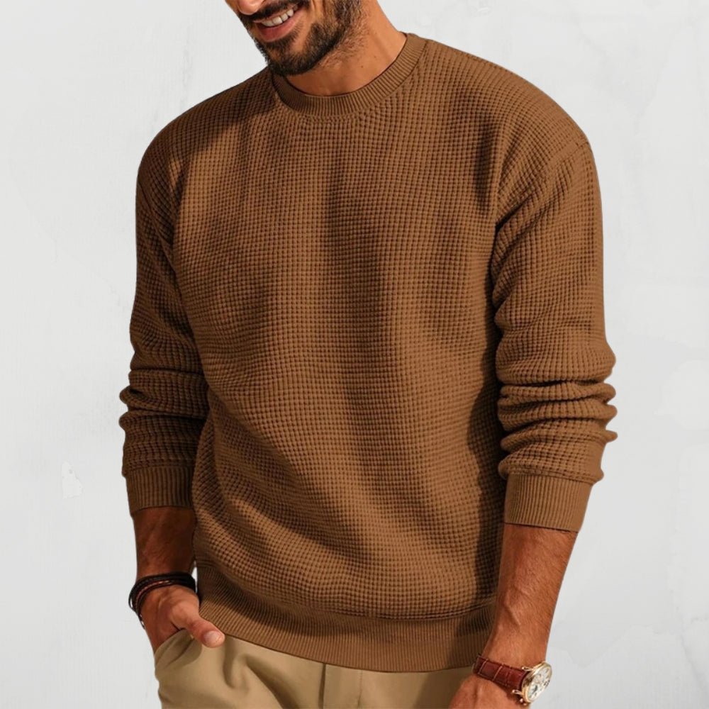 Pacifica 78's Waffle Sweater - Hayes Carter