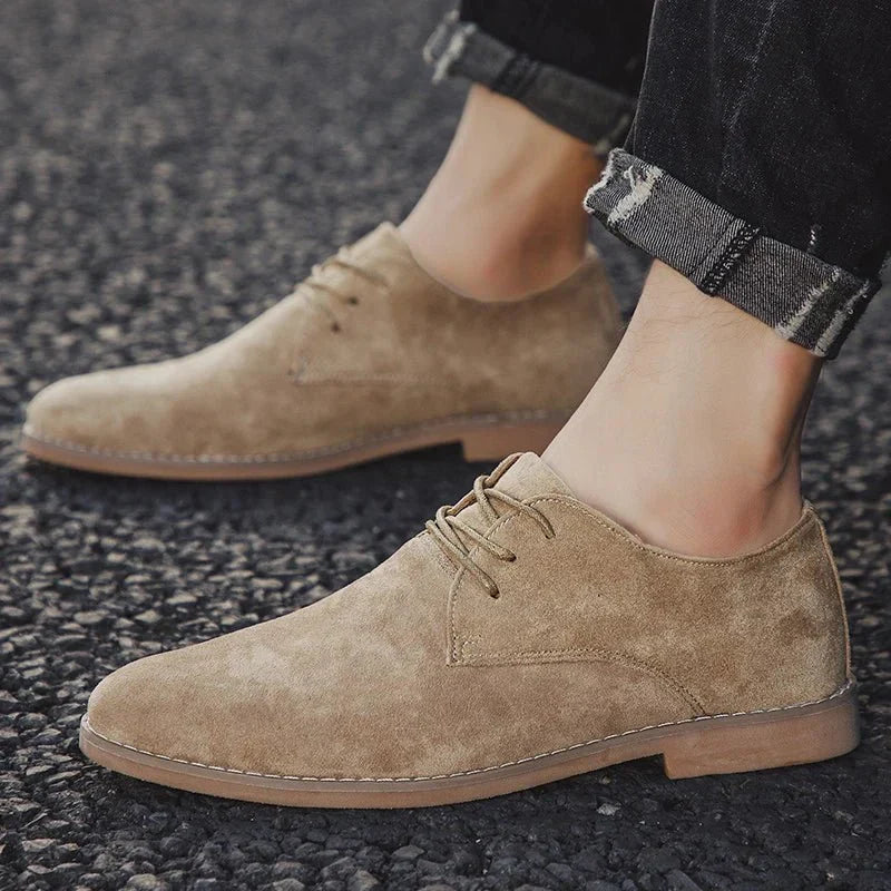 Tombstone Suede Oxford Shoes - Hayes Carter